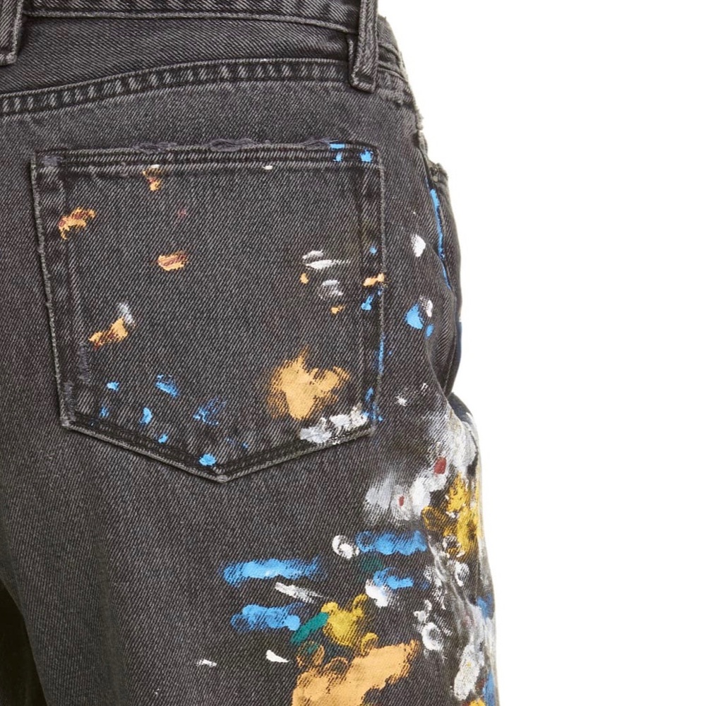 Simon Miller Paint Splatter Jeans - Picture 3 of 9